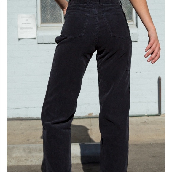 NWT brandy melville Bennett pants black - Picture 3 of 4